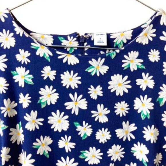 NWT! Old Navy Women’s S Pointe Knit Knee Length Cotton Sheath Dress Casual Work - Picture 5 of 8